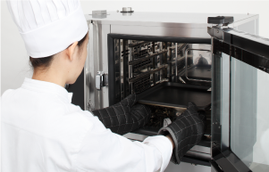 材料をセットする