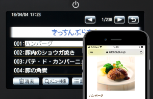 メニューを選択する