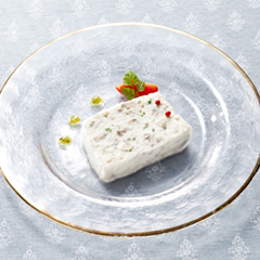 きのことホタテ貝のテリーヌ