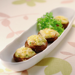 しいたけのグラタン