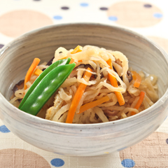 切り干し大根の煮付け