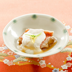 金目鯛の養老蒸し