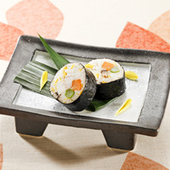 自然薯の海苔巻き焼き