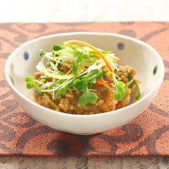 車麩の照り焼き カレー風味