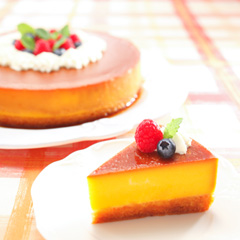 パンプキンプリンケーキ