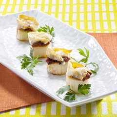 ポワローの肉味噌チーズ焼き