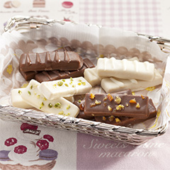 凍り豆腐のサクチョコバー