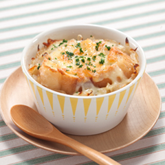 ビストロ風オニオングラタンスープ