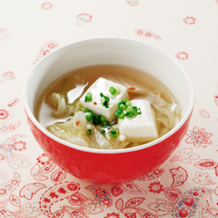 チゲ風スープ（病院食：汁物）