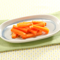 焼きにんじんの三杯酢（病院食：副菜）