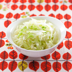 キャベツと梨のコールスロー（病院食：副菜）