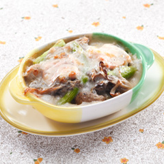 鮭ときのこのドリア（病院食：主食）