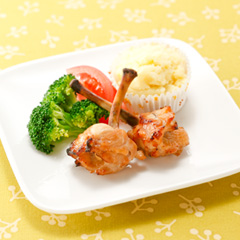 チューリップチキン マッシュポテト添え（病院食：主菜）