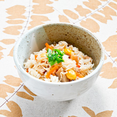 切り干し大根の炊き込みごはん（病院食：主食）