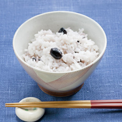 黒豆ごはん（病院食：主食）
