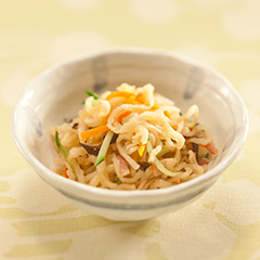 切り干し大根の中華和え（病院食：副菜）
