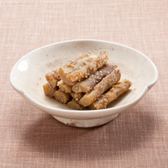 たたきごぼう（病院食：副菜）