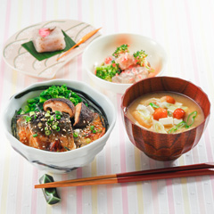 鯵の蒲焼き丼メニュー