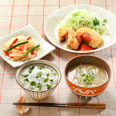 二身揚げメニュー