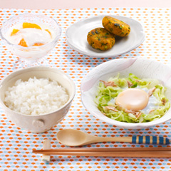 巣ごもり卵メニュー