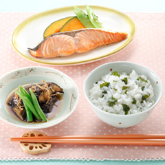 鮭の塩焼きメニュー