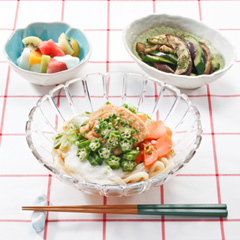 冷やしきつねうどんメニュー