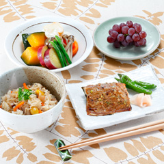 サバのごま味噌焼きメニュー