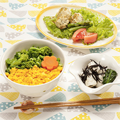 菜の花畑丼メニュー