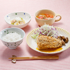 アジのチーズサンドフライみかんソースメニュー