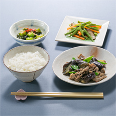 豚肉とナスの生姜煮メニュー