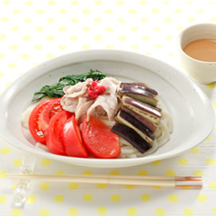 豚しゃぶ梅うどん（病院食：主食）