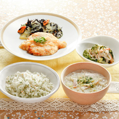 フィッシュバーグ 梨ソースメニュー