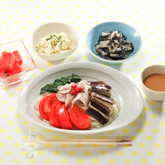 豚しゃぶ梅うどんメニュー