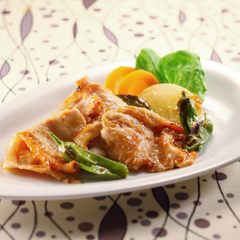 豚肉のショウガ焼き