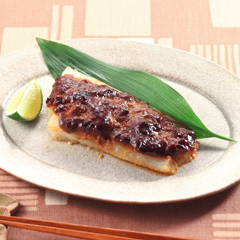 白身魚のネギ味噌焼き（病院食）