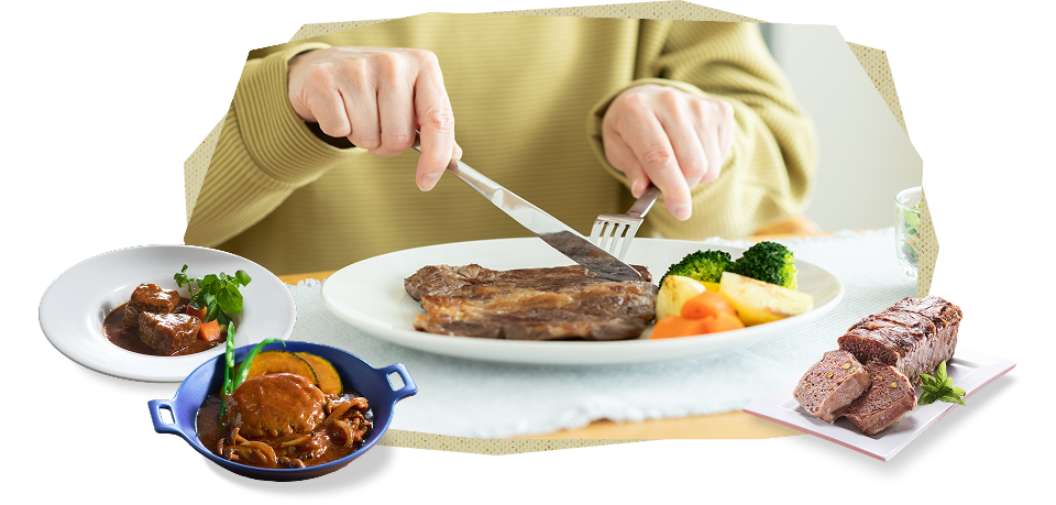 肉料理はスチコンと相性バツグン