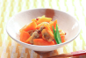 写真：にんじんと青柳の煮付け