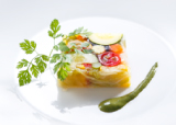 写真：ズッキーニと彩り野菜のテリーヌ<