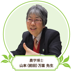 農学博士　山本（前田）万里先生