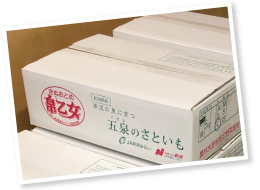 五泉市で収穫された里芋のうち、大きさや形など一定の基準をクリアしたものは「帛乙女（きぬおとめ）」としてブランド化。せきかわ農園の里芋も数多く採用されている。