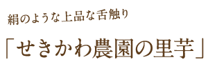 せきかわ農園の里芋